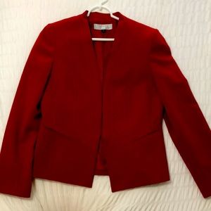 Women's dark red,  suit jacket